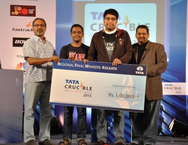 Gauhati University, IIFT Kolkata from Zone 2 secure their spot in  national finals of Tata Crucible Campus Quiz 