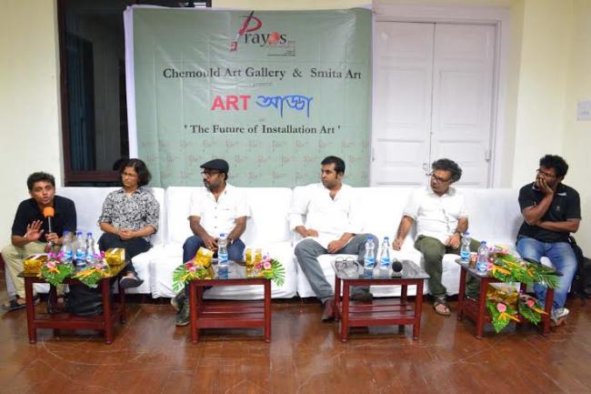 Kolkata's Chemould Art Gallery hosts Art Adda Kolkata's Chemould Art Gallery hosts Art Adda