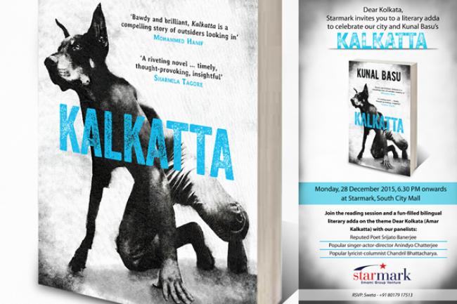 Literary adda to celebrate Kolkata and Kunal Basu’s Kalkatta Literary adda to celebrate Kolkata and Kunal Basu’s Kalkatta