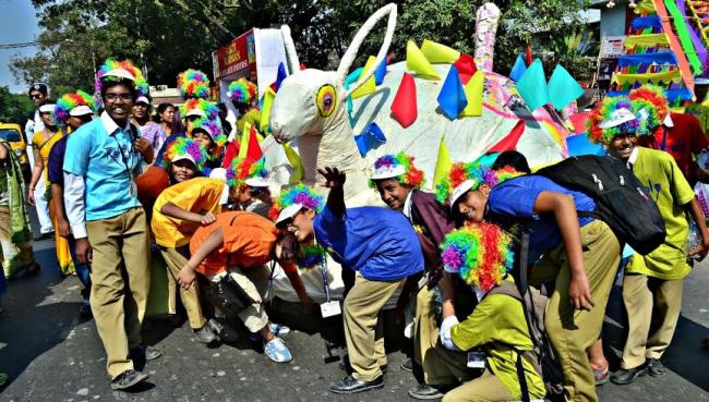 CAB organizes Rongholy in Kolkata