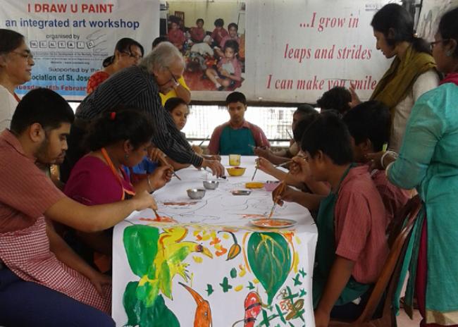 Kolkata: MENTAID holds ‘I Draw U Paint’ by Baniprosonno Kolkata: MENTAID holds ‘I Draw U Paint’ by Baniprosonno