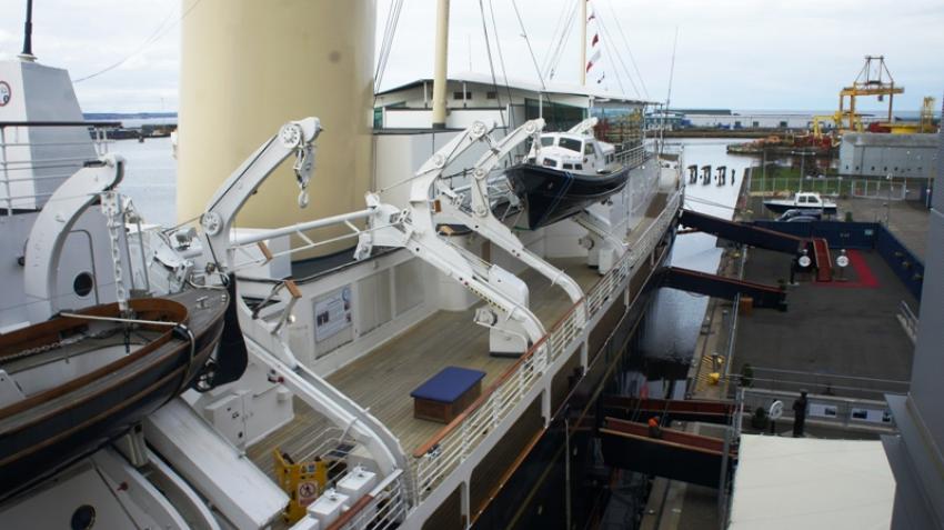 Royal Yacht Britannia: Queen's floating palace woos Edinburgh visitors 