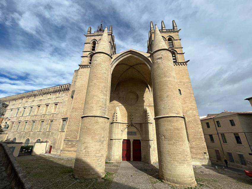 Montpellier Cathedral. Image by Sujoy Dhar.