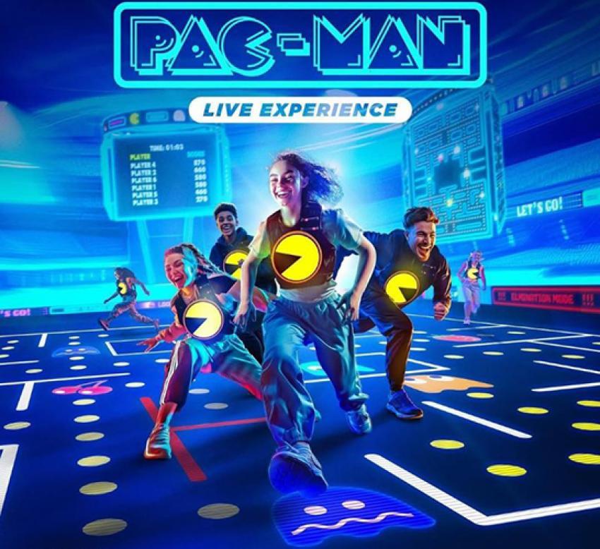  Pac-Man live experience brings back 80s arcade era. Photo: Pac-Man UAE