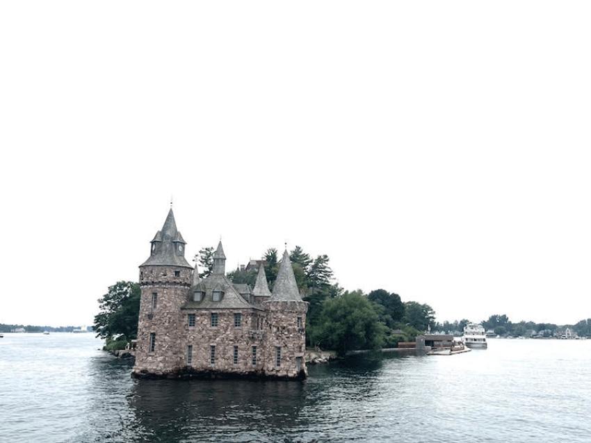 A closer look at the magnificent Boldt Castle from the river. Photo: Sujoy Dhar