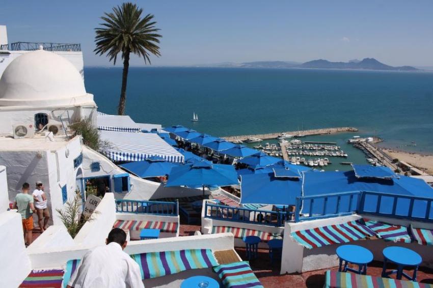 The iconic colour scheme of Sidi Bou Said was inspired by a French artist back in the 1920s. Photo: Pixabay