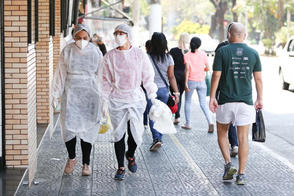 Images of the Day:Sao Paolo amid Covid-19 outbreak