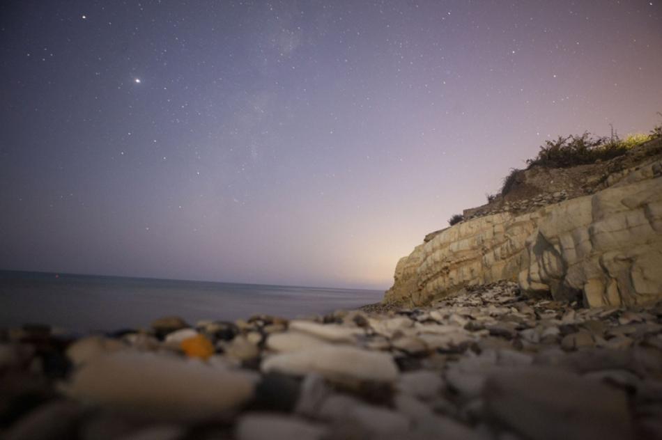 Images of the Day:Perseid meteor shower in Larnaca