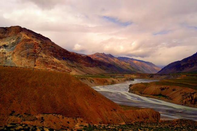 Ladakh is primarily about colours