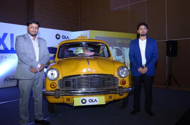 Kolkata’s yellow Taxi can be book through Ola app Kolkata’s yellow Taxi can be book through Ola app