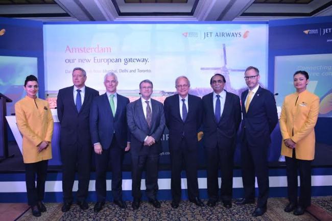 Jet Airways announces Amsterdam as its new European gateway