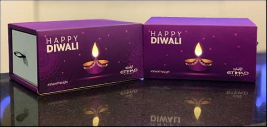 Etihad Airways celebrates festival of light Diwali