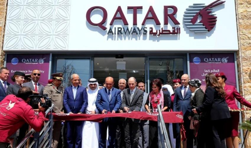 Qatar Airways inaugurates its new office in Amman