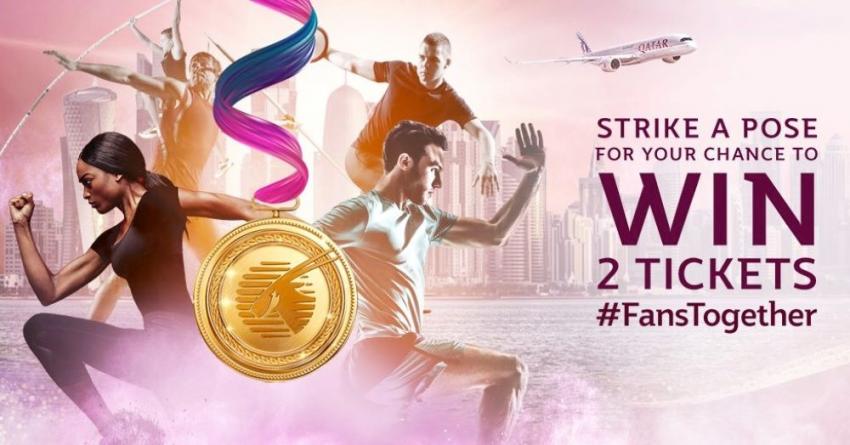 Qatar Airways offers 'lucky winners' tickets to  IAAF World Athletics Championships Doha 2019