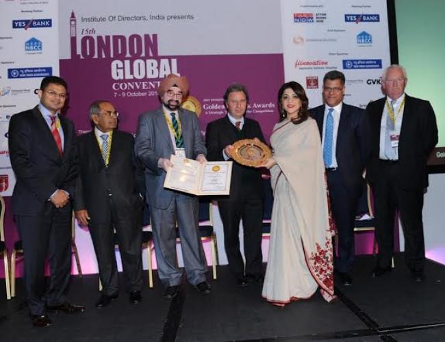 India's prestigious Golden Peacock Global Award presented to UAE's British Orchard Nursery India's prestigious Golden Peacock Global Award presented to UAE's British Orchard Nursery