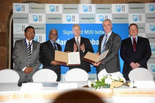 Manipal Global signs MoU with Open University UK Manipal Global signs MoU with Open University UK