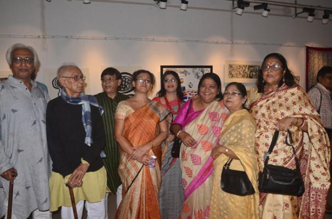 Academy of Fine Arts hosts Black & White art exhibition by artist Saumi Nandy