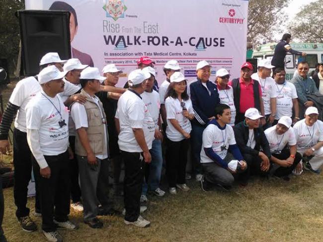 Kolkata hits the road for underprivileged cancer patients of North East Kolkata hits the road for underprivileged cancer patients of North East