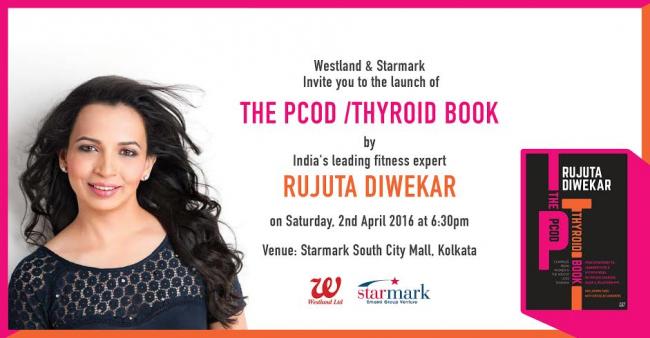Rujuta Diwekar’s book to be launched in Kolkata on Apr 2 Rujuta Diwekar’s book to be launched in Kolkata on Apr 2