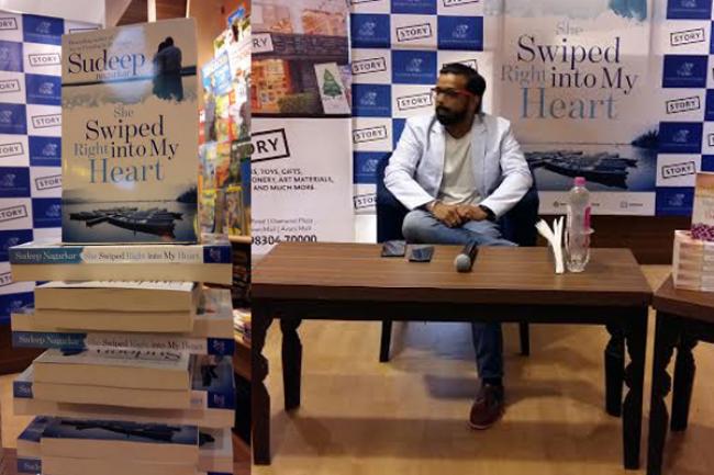 Author Sudeep Nagarkar swipes right into Kolkata's heart