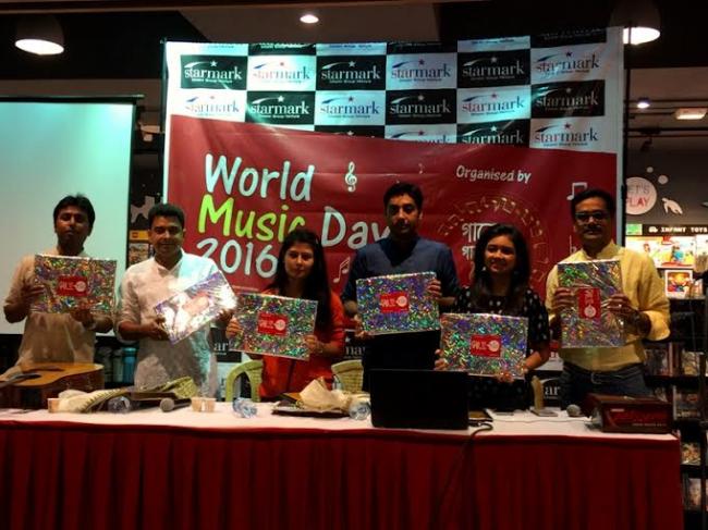 Starmark, in association with Ganer Ami Ganer Tumi, holds World Music Day celebrations Starmark, in association with Ganer Ami Ganer Tumi, holds World Music Day celebrations
