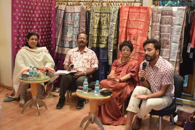 Weavers Studio Resource Centre , Tantuja join hands to restore beautiful Baluchori Weavers Studio Resource Centre , Tantuja join hands to restore beautiful Baluchori