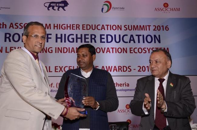 ASSOCHAM research award for Manipal University ASSOCHAM research award for Manipal University