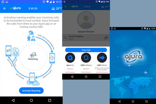 Mobile Roaming App Ajura offers international roaming at 90 per cent less cost Mobile Roaming App Ajura offers international roaming at 90 per cent less cost