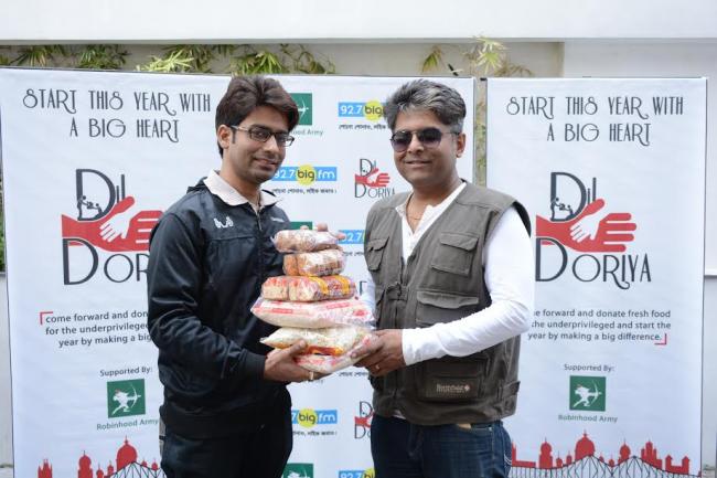 92.7 Big FM joins hands wihth Robinhood Army for Dil Dariya campaign