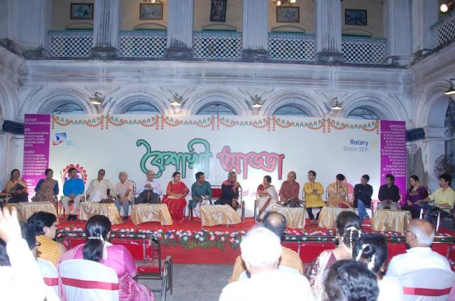 Bengali New Year celebrated Laha Rajbati Bengali New Year celebrated Laha Rajbati