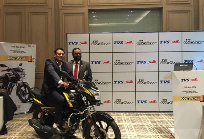 TVS launches Victor ‘Premium Edition’ for festive season