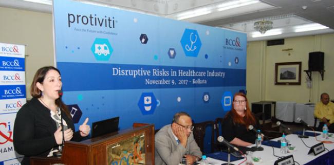 Bengal Chamber and Protiviti guide healthcare personnel how to address disruptive risks in their profession  