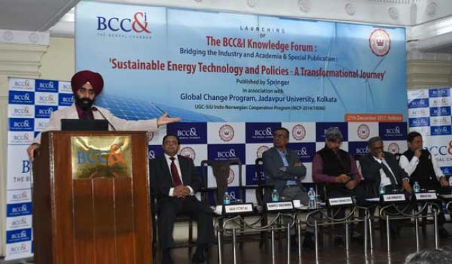 Kolkata: Publication on sustainable energy marks the launch of BCC&I Knowledge Forum Kolkata: Publication on sustainable energy marks the launch of BCC&I Knowledge Forum
