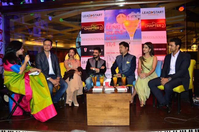 Actors Prosenjit, Dev and Paoli Dam launch Ram Kamal Mukherjee's book 'Long Island Iced Tea' Actors Prosenjit, Dev and Paoli Dam launch Ram Kamal Mukherjee's book 'Long Island Iced Tea'