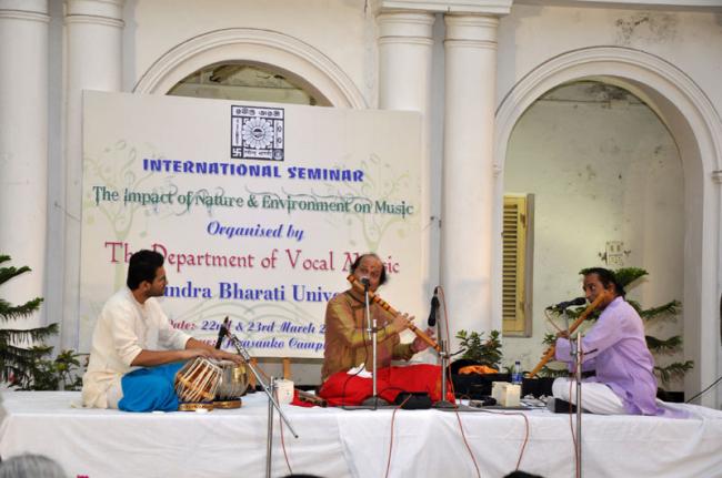 Kolkata: Rabindra Bharati University hosts seminar on impact of nature and environment on music Kolkata: Rabindra Bharati University hosts seminar on impact of nature and environment on music