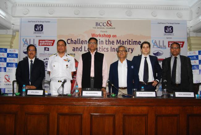 The Bengal Chamber hosts workshop on 'Challenges in the Maritime and Logistics Industry' The Bengal Chamber hosts workshop on 'Challenges in the Maritime and Logistics Industry'