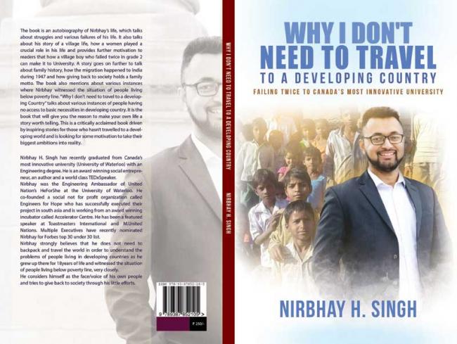 Book review: Author Nirbhay Singh on why he doesn't need to travel to a developing country Book review: Author Nirbhay Singh on why he doesn't need to travel to a developing country