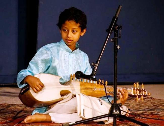 Jyotishman Nath captures audience heart with his Rubab skills