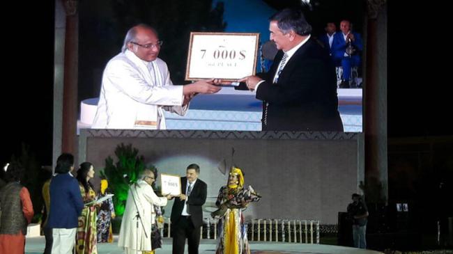 Indian vocalist wins second prize in the Maqom Art International Forum in Uzbekistan Indian vocalist wins second prize in the Maqom Art International Forum in Uzbekistan