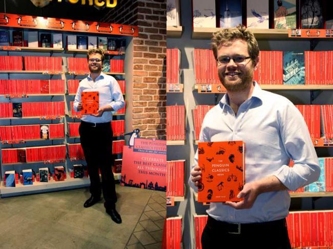 E-books are yet to become a threat to printed books says Penguin Classics' Creative Editor Henry Eliot E-books are yet to become a threat to printed books says Penguin Classics' Creative Editor Henry Eliot