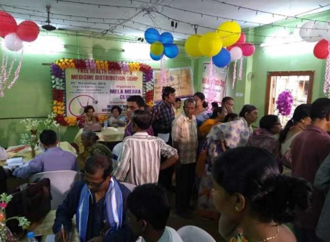 Baranagar club holds free medical camp for the underprivileged Baranagar club holds free medical camp for the underprivileged
