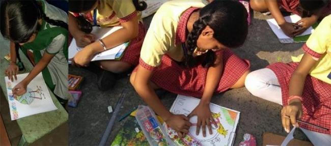 Tomorrow’s Foundation with Salaam Bombay Foundation organises sit-n-draw competition to promote anti-tobacco campaign Tomorrow’s Foundation with Salaam Bombay Foundation organises sit-n-draw competition to promote anti-tobacco campaign