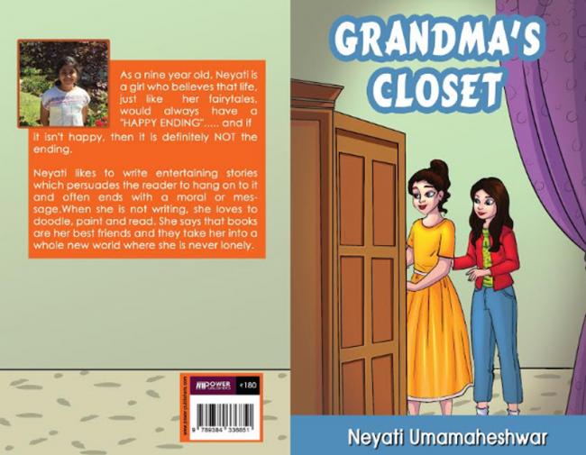 Book Review: Grandma’s Closet is a children's fiction by nine year old Neyati Umamaheshwar