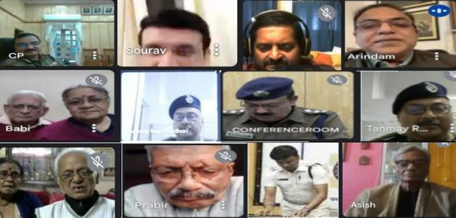 Sourav Ganguly, others join Pronam virtual meet held by Kolkata CP