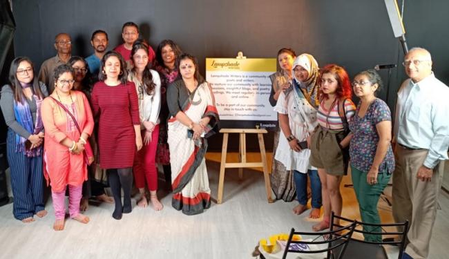 Lampshade Writers’ debut poetry reading session brings together avid poetry lovers of Kolkata Lampshade Writers’ debut poetry reading session brings together avid poetry lovers of Kolkata