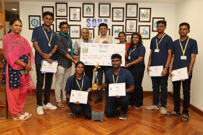 Smart India Hackathon 2023: Sona College of Technology student teams emerge winners Smart India Hackathon 2023: Sona College of Technology student teams emerge winners