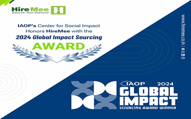 HireMee earns prestigious Global Impact sourcing award from IAOP, in partnership with The Rockefeller Foundation HireMee earns prestigious Global Impact sourcing award from IAOP, in partnership with The Rockefeller Foundation