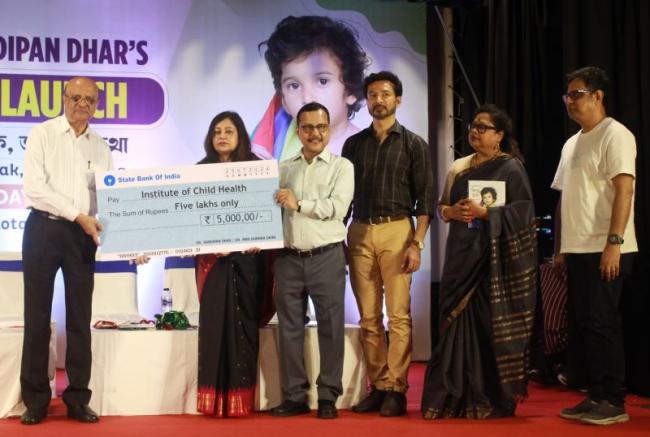 Kolkata: Bengali actor Tota Roychowdhury, Dr Apurba Ghosh launch book on Pediatric Dermatology Kolkata: Bengali actor Tota Roychowdhury, Dr Apurba Ghosh launch book on Pediatric Dermatology