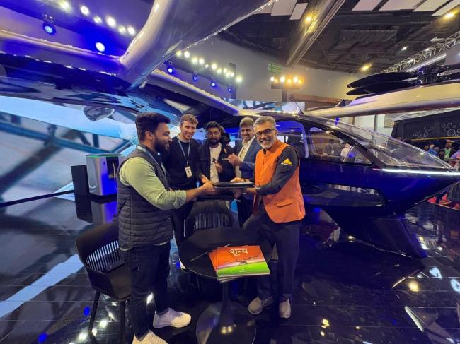 Sona SPEED partners Sarla Aviation to design-make critical components for eVTOL air taxi Sona SPEED partners Sarla Aviation to design-make critical components for eVTOL air taxi
