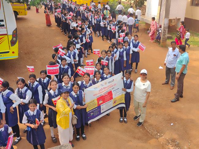 Rotary Club of Calcutta Samaritans hosts three-day youth leadership awards program for tribal students in Bakura